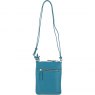 Ashwood Leather Twist Lock Crossbody Bag - Turquoise Y-51