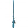 Ashwood Leather Twist Lock Crossbody Bag - Turquoise Y-51
