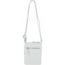 Ashwood Leather Twist Lock Crossbody Bag - White Y-51