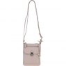 Ashwood Leather Twist Lock Crossbody Bag - Beige Y-51