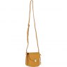 Ashwood Leather Crossbody Bag with Twist Lock - Mustard Y-52