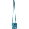 Ashwood Leather Crossbody Bag with Twist Lock - Turquoise Y-52