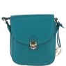 Ashwood Leather Crossbody Bag with Twist Lock - Green Y-52