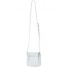 Ashwood Leather Crossbody Bag with Twist Lock - White Y-52