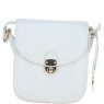 Ashwood Leather Ashwood Leather Crossbody Bag with Twist Lock - White Y-52