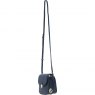 Ashwood Leather Crossbody Bag with Twist Lock - Navy Y-52