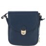Ashwood Leather Ashwood Leather Crossbody Bag with Twist Lock - Navy Y-52