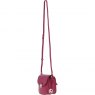 Ashwood Leather Crossbody Bag with Twist Lock - Raspberry Y-52