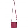 Ashwood Leather Crossbody Bag with Twist Lock - Raspberry Y-52