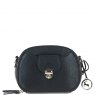 Ashwood Leather Ashwood Leather Compact Crossbody Bag with Twist Lock & Adjustable Strap - Black Y-53