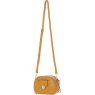 Ashwood Leather Compact Crossbody Bag with Twist Lock & Adjustable Strap - Mustard Y-53