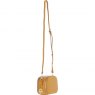 Ashwood Leather Compact Crossbody Bag with Twist Lock & Adjustable Strap - Mustard Y-53