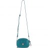 Ashwood Leather Compact Crossbody Bag with Twist Lock & Adjustable Strap - Green Y-53