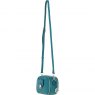 Ashwood Leather Compact Crossbody Bag with Twist Lock & Adjustable Strap - Green Y-53
