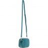 Ashwood Leather Compact Crossbody Bag with Twist Lock & Adjustable Strap - Green Y-53