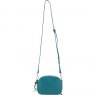 Ashwood Leather Compact Crossbody Bag with Twist Lock & Adjustable Strap - Green Y-53