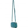 Ashwood Leather Compact Crossbody Bag with Twist Lock & Adjustable Strap - Green Y-53