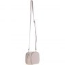 Ashwood Leather Compact Crossbody Bag with Twist Lock & Adjustable Strap - Beige Y-53