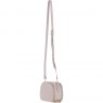 Ashwood Leather Compact Crossbody Bag with Twist Lock & Adjustable Strap - Beige Y-53