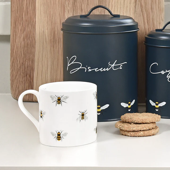 Sophie Allport Mug Bees White