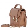 Ashwood Leather Compact Flap Over Handbag with Detachable Crossbody Strap - Butterscotch Y-54