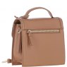 Ashwood Leather Compact Flap Over Handbag with Detachable Crossbody Strap - Butterscotch Y-54