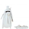 Ashwood Leather Ashwood Leather Compact Flap Over Handbag with Detachable Crossbody Strap - White Y-54
