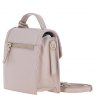 Ashwood Leather Compact Flap Over Handbag with Detachable Crossbody Strap - Beige Y-54