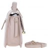 Ashwood Leather Ashwood Leather Compact Flap Over Handbag with Detachable Crossbody Strap - Beige Y-54