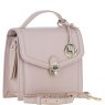 Ashwood Leather Ashwood Leather Compact Flap Over Handbag with Detachable Crossbody Strap - Beige Y-54