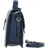 Ashwood Leather Ashwood Leather Compact Flap Over Handbag with Detachable Crossbody Strap - Navy Y-54