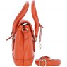 Ashwood Leather Ashwood Leather Twist Lock Compact Flap Handbag - Orange Y-55