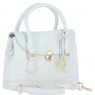 Ashwood Leather Ashwood Leather Twist Lock Compact Flap Handbag - White Y-55