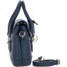 Ashwood Leather Ashwood Leather Twist Lock Compact Flap Handbag - Navy Y-55