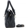 Ashwood Leather Ashwood Leather Twist Lock Large Flap Handbag with Crossbody Strap - Black Y-56