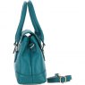 Ashwood Leather Ashwood Leather Twist Lock Large Flap Handbag with Crossbody Strap - Green Y-56