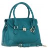 Ashwood Leather Ashwood Leather Twist Lock Large Flap Handbag with Crossbody Strap - Green Y-56