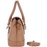Ashwood Leather Ashwood Leather Twist Lock Large Flap Handbag with Crossbody Strap - Butterscotch Y-56