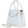 Ashwood Leather Twist Lock Large Flap Handbag with Crossbody Strap - White Y-56