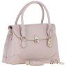 Ashwood Leather Ashwood Leather Twist Lock Large Flap Handbag with Crossbody Strap - Beige Y-56