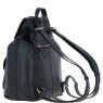 Ashwood Leather Twist Lock Small Backpack - Black Y-57