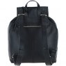 Ashwood Leather Twist Lock Small Backpack - Black Y-57