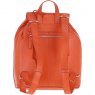 Ashwood Leather Twist Lock Small Backpack - Orange Y-57