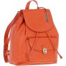 Ashwood Leather Ashwood Leather Twist Lock Small Backpack - Orange Y-57
