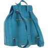Ashwood Leather Twist Lock Small Backpack - Turquoise Y-57