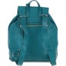 Ashwood Leather Twist Lock Small Backpack - Green Y-57