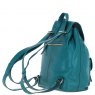 Ashwood Leather Twist Lock Small Backpack - Green Y-57