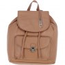 Ashwood Leather Twist Lock Small Backpack - Butterscotch Y-57