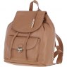 Ashwood Leather Twist Lock Small Backpack - Butterscotch Y-57