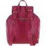 Ashwood Leather Twist Lock Small Backpack - Raspberry Y-57